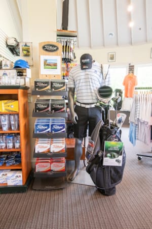 Interior of Pro Shop at Sugarloaf Golf Club