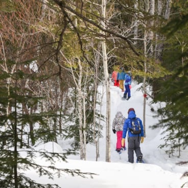  A Walk in The Woods: Snowshoeing at the Sugarloaf Outdoor Center