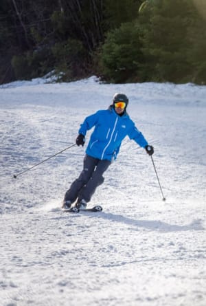 Beginner ski lessons
